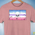 Bigender Pride Pirate Flag Premium Unisex T-Shirt - Mauve Heather